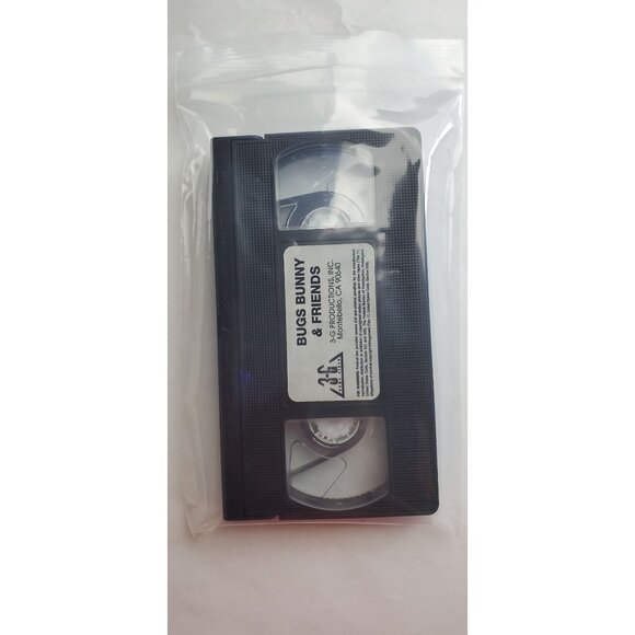 Bugs Bunny & Friends - VHS Tape 3-G Productions Inc. - NO CASE! - Picture 1 of 2